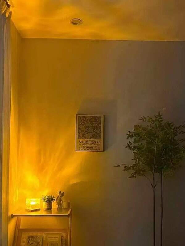 1 buc Lampă de noptieră minimalistă de lux pentru dormitor, Lampă de masă ambientală pentru dormitor, Lampă pătrată dinamică romantică cu mod de control tactil și telecomandă, 16 culori de lumină reglabile