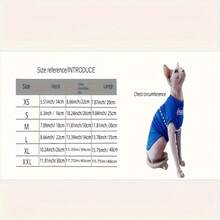 Sphynx Cat Clothes, Soft Fabric Heart Print - Baby Pink - View 2