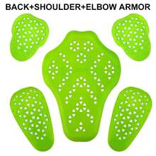 Equipo de protección para la espalda de motocicleta, equipo de protección para hombros y codos, equipo de protección CE para motocicleta, equipo de protección para la espalda con inserción, accesorios de protección para motocicleta, regalos esenciales para motociclistas hombres y mujeres - Dos - Ver 13