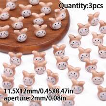 1/2/3/5pcs Ceramic Printed Beads With Center Hole, Multiple Designs Available, DIY Jewelry Making Beads For Necklace, Bracelet, Earrings, Printed Ceramic Round Flower Beads Craft Spacer Beads