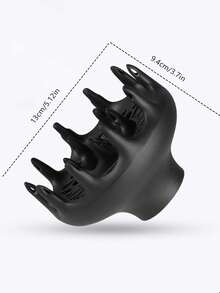 1 Pc Universal Hair Dryer Diffuser Attachment, Curly & Wavy Hair Blow Dryer Nozzle, Fits 1.71-1.83 Inch Round Mouth Dryers - Multicolor - View 7