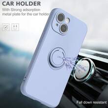 1pc Plush Lining Phone Case With Holder, Compatible With Apple 16/15/7/8/SE2/14/13/12/11/PROMAX/XSMAX, Galaxy S25 Ultra/S24/S23/S22/S21/S20/A14/A24/A25/A34/A35/A55, OPPO, Realme, Honor And More