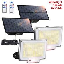 这款户外太阳能聚光灯配备300颗高亮度LED灯珠和5米超长电源线，并带有遥控器和3种照明模式。它拥有IP65防水等级，适用于花园、车库、小路和前门照明，也是万圣节和圣诞节的理想礼物。 - white light - 查看 10