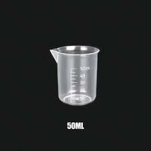20毫升/30毫升/50毫升/250毫升/500毫升/1000毫升透明塑料刻度量杯，适用于烘焙、测量、液体计量、容器、厨房工具、珠宝制作 - 彩色 - 查看 16