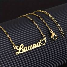 Personalized Initial Necklace - Elegant Cursive Engraved Custom Name Jewelry, Delicate Gold Chain, Minimalist Daily Wear, Perfect Mother's Day Gift, Customized Necklace, Elegant Accessory - Multicolor 2 - View 4