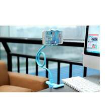 通用手机支架 灵活懒人支架 可调节手机夹 家用床头桌面安装支架 智能手机支架 兼容、安卓手机 生日礼物 送给家人、朋友 适用于办公室、宿舍和家庭使用 生日礼物 家用 宿舍 办公室 360度旋转 强力承重 - 藍色 - 查看 4