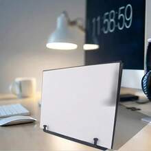 1/2个便携式可折叠乐谱架 - 轻巧ABS桌面乐谱架，黑色钢琴桌乐谱架，适用于书籍、阅读、平板电脑和智能手机 - 迷你黑色乐谱架，桌面配件，学生用品，方便旅行和收纳，解放双手，易于携带，适用于音乐配件、钢琴配件、音乐教室、乐队、演出、合唱团、办公桌配件、手机支架、平板电脑支架 - 彩色 - 查看 4