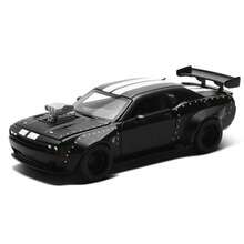 C C A Model Mobil Dodge Challenger Modifikasi Skala 1:36, Model Paduan Logam, Dapat Dirakit, Pintu Dapat Dibuka, Geser Halus, Mainan Mobil Balap untuk Anak Laki-laki dan Perempuan, Hadiah Halloween, Natal, Ulang Tahun, Koleksi untuk Dipajang - MultiWarna - View 7
