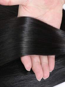 15A 超强双拉真人发束 1 束 18 20 22 24 英寸直发 100% 真人发 未经加工 巴西 Remy 处女发 接发 快速编织 自然黑 女性专用 - SNatural - 查看 6