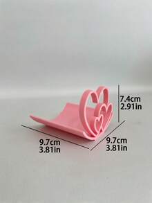1个浪漫心形卫生纸架 | 塑料材质，自粘式，可独立放置，是圣诞节、情人节、母亲节、生日礼物的理想之选 - 彩色 - 查看 9