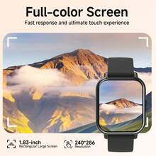 New Fashion Smart Watch, Multiple Color, Fashion Design, Wireless Calling, Message Notification, 260 MAH Large Capacity Battery For Long-Standing, Drinks Reminder, Photo Remote, Music Control, Ideal Gifts - Multicolor - View 3