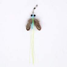 3pcs Pet Toy Replacement Heads, Handmade Realistic Insect Scratch & Bite Resistant Cat Toys With Hanging Hook, Quick Change - Replacement Head for Cat Toy - View 5