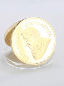 1枚1967/1978年南非克鲁格金币复制品，4厘米，角色扮演道具 - 金1978 - 查看 5