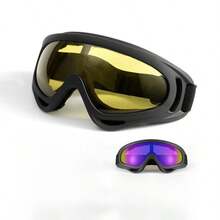 1副运动护目镜，适用于滑雪、骑行、越野摩托车，防风防尘 - 彩色 - 查看 9