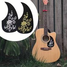 10pcs Guitar Pickguard Set, Fit For 40/41 Inch Acoustic & Classical Guitar, With Laser Printed Pattern - Multicolor - View 9