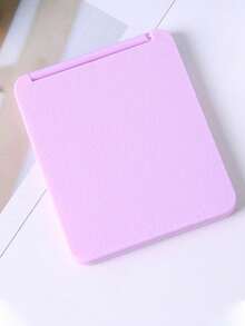 可折叠便携化妆镜，方形口袋镜，可折叠迷你化妆镜，双面方形口袋镜，适合学生、女孩、女性，旅行礼物，4种颜色可选，母亲节礼物，送给妈妈的礼物，返校礼物 - 彩色 - 查看 17