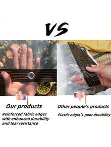 透明防水篷布 - 重型透明PE篷布，带扣眼和加固边缘；防紫外线、防撕裂、防雪、防尘透明篷布，适用于花园、温室、露台、门廊顶棚、泳池围栏、房车扩展、露营、建筑和柴火存放；多用途防雨/覆盖布，预留孔眼方便绳索/弹力绳固定 - 是房主、园丁、露营者和承包商的理想之选。 - 彩色 - 查看 6