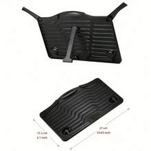 1/2个便携式可折叠乐谱架 - 轻巧ABS桌面乐谱架，黑色钢琴桌乐谱架，适用于书籍、阅读、平板电脑和智能手机 - 迷你黑色乐谱架，桌面配件，学生用品，方便旅行和收纳，解放双手，易于携带，适用于音乐配件、钢琴配件、音乐教室、乐队、演出、合唱团、办公桌配件、手机支架、平板电脑支架 - 彩色 - 查看 5