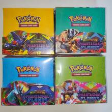 36pcs Pokemon Trading Card Game Booster Pack, Including English Expansion Pack, Battle Cards, Evolution Cards, Trade Cards, Collectible Cards, Toys, Random Styles, Pokemon Collectible Cards, Pokemon Building Borrowed Monster Rare Collectible Cards, Random Pokemon Cards, Pokemon Card Prism - Multicolor - View 11