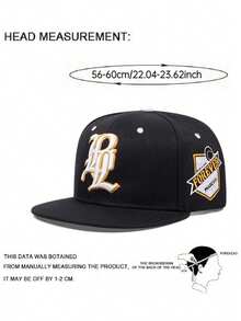 2026新款个性化时尚棒球帽，LPL侧边刺绣FOREVER平沿帽，户外休闲运动遮阳滑板帽，街头创意嘻哈帽，通勤装饰帽，男女通用 - 白色 - 查看 11