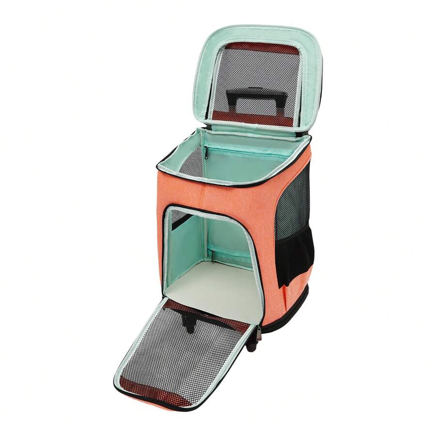 YUNRUX Portable Shopping Carts - 橘色 - 查看 1