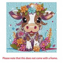 5D Diamant Malerei Set, DIY Cartoon Tier Diamant Malerei Mosaik Set, 5D Volldiamant Malerei Set, Mosaik Set, geeignet für Wand Dekoration Zuhause und als Geschenk für Freunde - Verschiedenfarbig - Übersicht 13