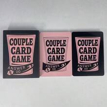 最新推出的50张情侣游戏卡牌，互动桌面游戏卡牌，娱乐卡牌，是约会、晚餐、周末、派对和特殊场合的完美之选，也可作为圣诞节、情人节或生日礼物赠送。开启完美沟通时刻，加深彼此感情。 - 彩色 - 查看 6