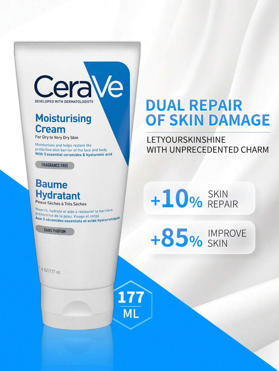 CeraVe 维生素 C 乳霜 50 毫升/177 毫升，CeraVe 维生素 C 保湿乳液 236 毫升 - 適樂膚C霜177ml - 查看 1