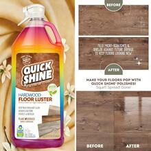 Quick Shine Hardwood Floor Luster-Polish 27oz | Plant-Derived W/Carnauba | PH Neutral | Ready To Use Formula W/Anti-Slip Technology | Simply Squirt & Spread | Made In USA - 預設 - 查看 1