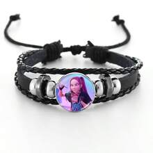 1pc Fashion Witch Hunting Bracelet, Time Stone Wristband, Unisex Braided Black Rope Bracelet Accessory - Multicolor - View 23