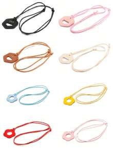 Lanyard Style - Portable Fashion Neck Glasses Holder - Retractable Nautical Disaster Glasses Frame - Multicolor - View 3