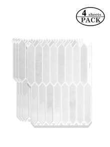 WoStick 11.4"*9" Long Hexagon Peel And Stick Backsplash Tiles - 4/10/20 Sheets Self-Adhesive Wall Tiles For Kitchen Bathroom Fireplace RV - Multicolor - View 19