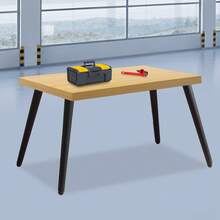 Rainaut Set Of Freistehend Plywood Tabletop, Rectangular Countertop, Countertop Butcher Block Countertop - Solid Wood Workbench For Kitchen, Restaurant, Cabinet, Desk Top, Wood Board, Large Counter Cutting Island Long, Bakery Worktable Dough - Table Top Only For Kitchens, Living Rooms, Dining Rooms, Coffee Shops, Offices, Workshops, Studios, Laboratories, Garages, Wood Color - Wood Color - View 4