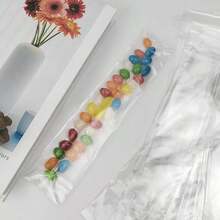 100 Pcs Self Sealing Cellophane Bags, 2x12 Inches Clear Treat Bags, Self Adhesive Cellophane Bags For Pretzel Rods, Candy, Snacks, And Cookies - 2x12 Inch-100 - View 3