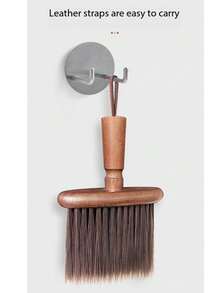 咖啡机清洁刷，软毛手持研磨机刷 - 棕色 - 查看 5
