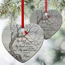 2D Flat - A 2D Acrylic Heart-Shaped Red Bird Rearview Mirror Pendant, Keychain, Backpack Charm, Festive Decoration, Christmas Gift, Friend Gift. - Multicolor - View 8