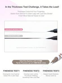 FLORTTE Extremely Fine Liquid Eyeliner Pen - 04# the Effortless One - View 9