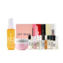 Sol de Janeiro Sol Beija Flor Elasti Cream Travel Size 25 Ml/0.84 Fl.Oz,Cheirosa '62 Bum Bum Hair & Body Fragrance, Perfume Mist (30ml/1 Fl.Oz) And 1 Vials Fragrance Mini Travel Size,(Chanel, TF,Carolina,Replica,Jo Malone,Valentino,My Way,The 7 Virtues,Juliette-Has-A-Gun,Dolce & Gabbana,Clean Reserve,Kilian) - 組合1 - 查看 4