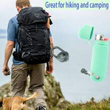 Waterproof Case Cover Holder Regular Lighters Sleeve Type J6 Outdoor Survival Multipurpose Seal Pouchfor Hiking And Camping Pink, 2 - 5 + Cyan - View 5