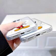 Disney Mickey Mouse Patterned Phone Case Featuring Playful Balloons And Stars Design. Compatible With IPhone 17, 16, 15, 14, 13, 12, And 11 Pro Models, Made Of TPU With Shockproof Protection. A Perfect Gift For Family, Friends, Birthdays, Spring Festival, Holidays, Boyfriends, Girlfriends, And Valentine's Day. - Trong sáng - Xem 5