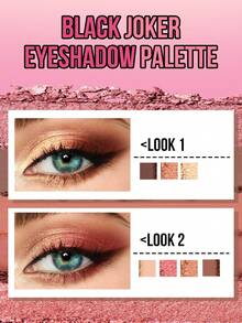 MISSLYN - 15-Color Pearlescent & Matte Black Clown Eyeshadow Palette, Warm Brown Tones, Smokey Makeup, Rich Color Payoff, Long-Lasting, Blendable, Y2K Style, Party, Beach, Travel, Holiday, Gift, Fashionable, Cosmetics, Roleplay, Spring, Summer, Glamorous Colors, Charming Atmosphere, Natural Tones, Vivid Hues, Smooth Texture - #2 Warm sand Dunes - 查看 4