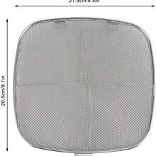 Protector contra Salpicaduras de Freidora, Doble, Pantallas contra Salpicaduras Protector contra Salpicaduras de Freidora de Dos Pisos Protector contra Salpicaduras de Grasa de - como se muestra en la figura - Ver 4