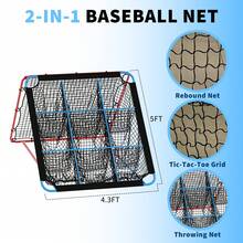 Techigher Rete di allenamento per baseball e softball - Stile 2 - Visualizzare 2