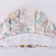 1顶带绒球帽，护士帽，手术帽，厨师帽，女士手术帽，护理配件，印花工作帽，手术帽，带吸汗带的清洁帽，微弹印花，带防滑纽扣，适用于护士、美容院、面包店、厨师、牙医、兽医等，可爱工作帽，护士帽，厨师帽，护理配件，女士手术帽，长发帽，适合居家、办公室、学校、运动，四季皆宜。 - 彩色 - 查看 4