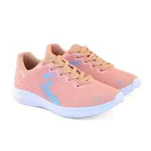 Kit 2 Tênis Feminino Esportivos para Corrida Caminhada e Academia Estiloso Confortável e com Solado Microexpandido - ROSA-AZUL/ROSA-ROSÊ - Visão 3