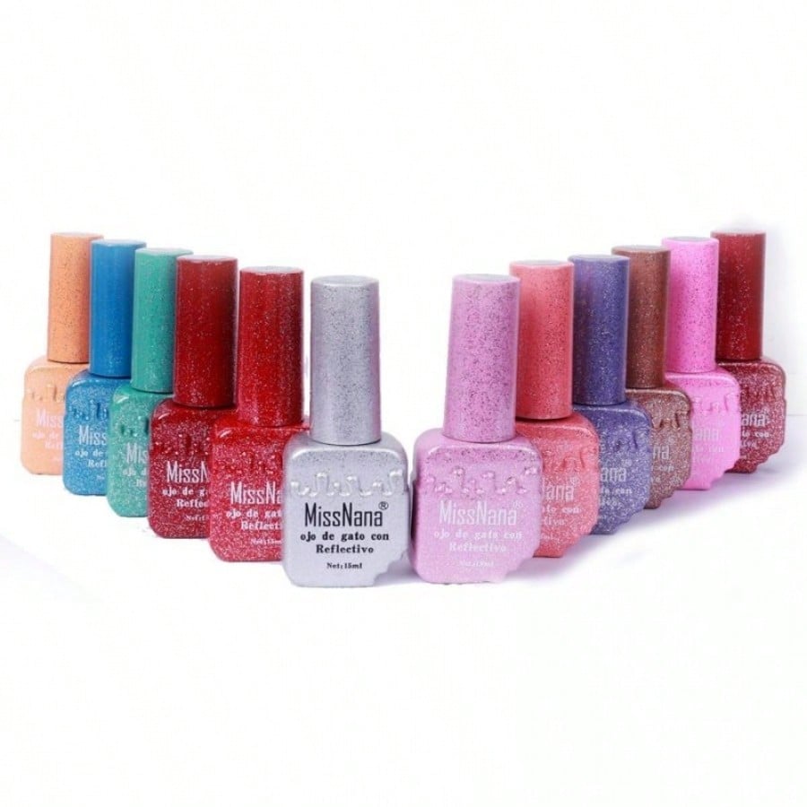 Esmalte Gel Nuevo Modelo - 12 Colores Grupo B, tonos vibrantes de dopamina