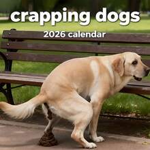 GDTME 2026 New Calendar With Monthly Planner, Weekly Planner, Cute Dog & Cat Patterns, Stationery, Office Supplies, Back To School Gift, New Year Gift, Christmas Gift - Black Dog Calendar - View 15