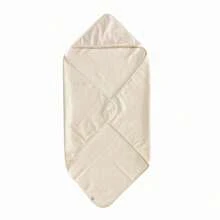 1 pieza Toalla de baño con capucha para bebé lisa, Bata de baño de felpa de coral para niños, Manta suave para envolver para el baño de bebés, playa, todas las estaciones - Multicolor - Ver 7