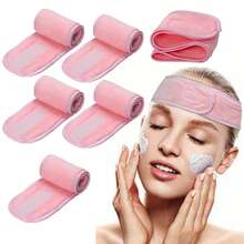 Solid Color Casual Polyester Headband, Suitable For Daily Wear Women Hair Accessories Elegant Hair Band Spa Facial Washing Head Scarf Bath Makeup Sweatband - Multicolor - View 20