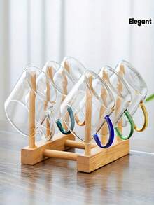 Fashionable Cup Holder - Stylish Dust-Proof Tea Set And Glassware Storage Rack